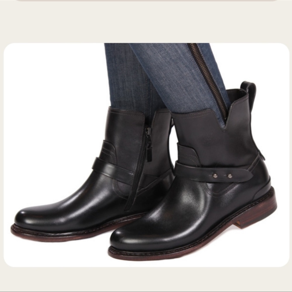 Rag & bones ashford moto boots 37 - Picture 1 of 9